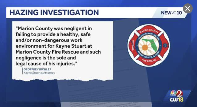 Firefighter Plans Lawsuit Over Hazing